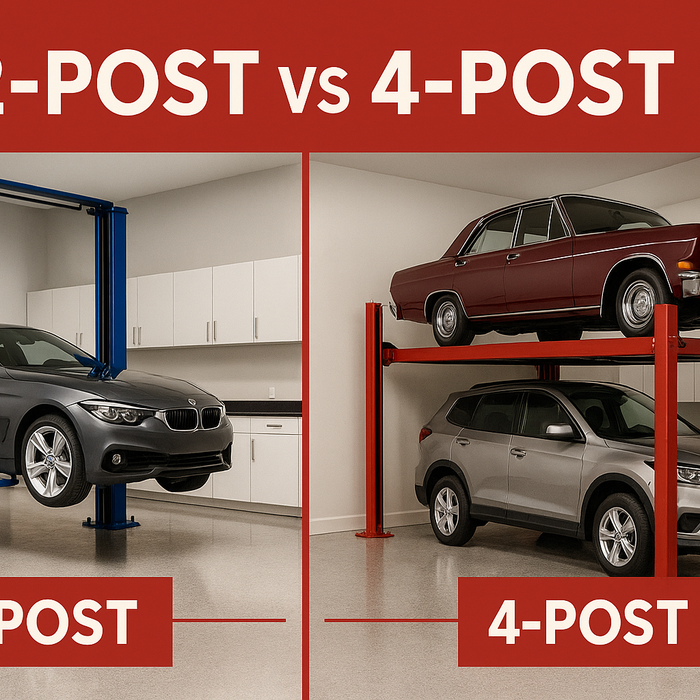 2-Post vs 4-Post Car Lifts: What’s Best for Your Garage?