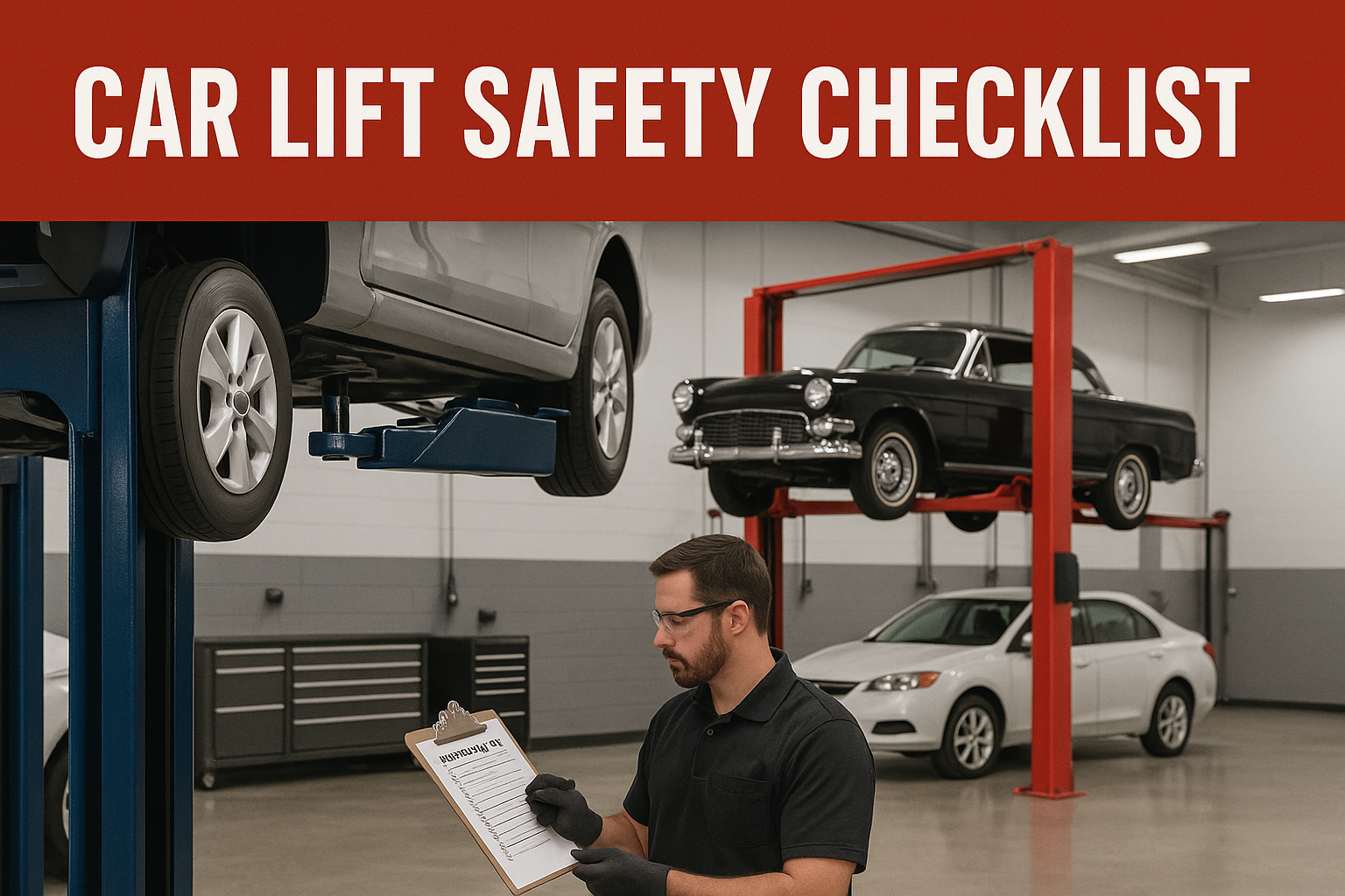 The Ultimate Car Lift Safety Checklist (Before, During, After)