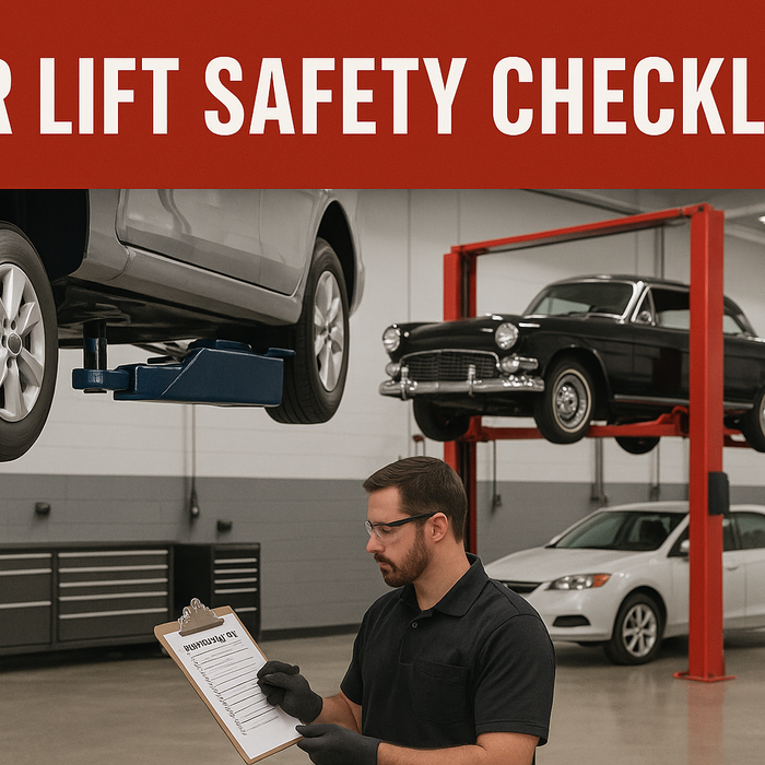 The Ultimate Car Lift Safety Checklist (Before, During, After)