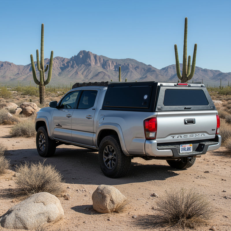 OVS Expedition Truck Cap For 2016-23 Toyota Tacoma 5ft Bed - 70100001