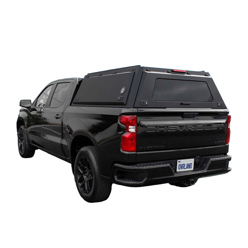 OVS Expedition Truck Cap For 2019-2024 Chevrolet Silverado/Sierra 1500 5.8 Ft Bed - 70100008