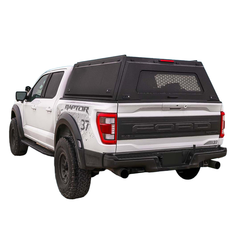 OVS Expedition Truck Cap For 2021-2025 Ford F150 5.5 Ft Bed - 70100004