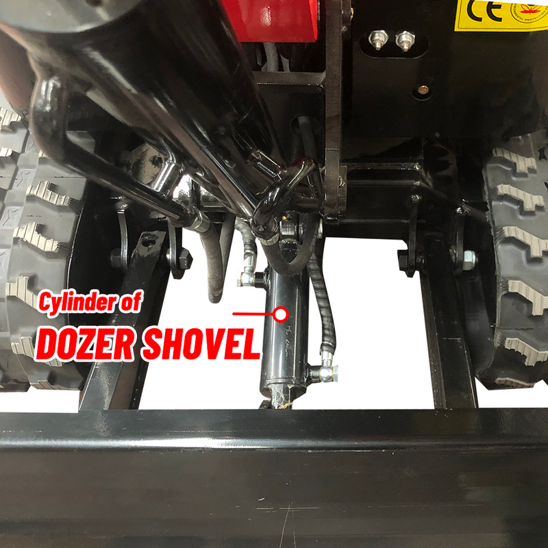 Katool KT-EX20 Mini Excavator Crawler Digger Bucket KT-EX20 /Mechanical thumb B&S Gas Engine