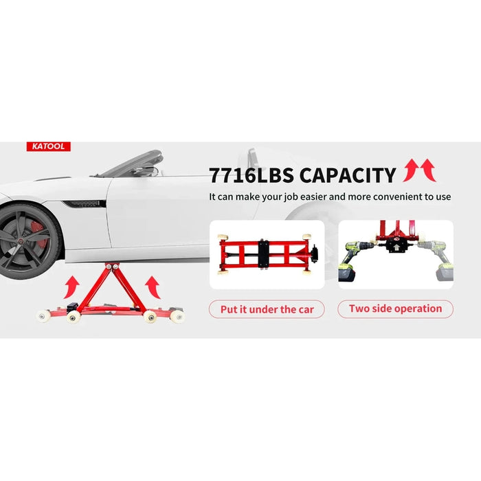 Katool KT-M3000 Mini Side Car Lift For Quick Tire Changing
