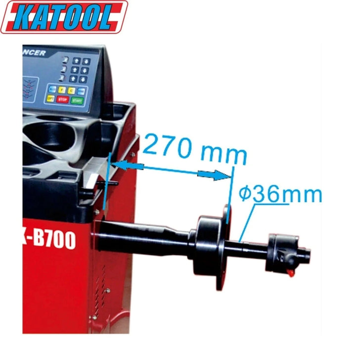 Katool KT-T900 & KT-B700 Tire Changer & Wheel Balancer Combo w/ adaptors