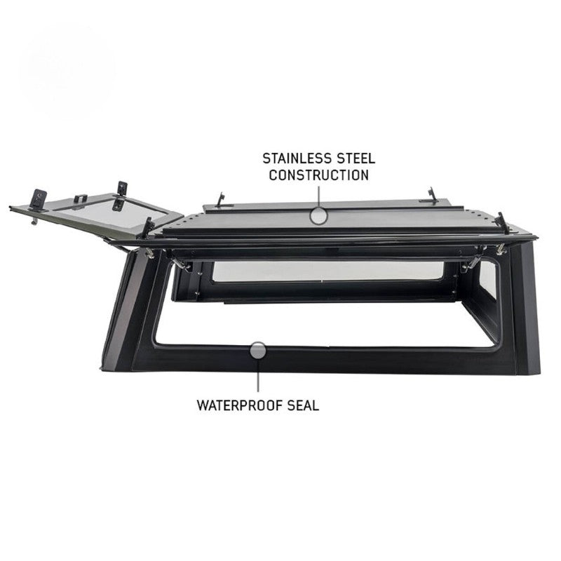 OVS Expedition Truck Cap For 2017-22 Ford F250/F350 6.8 Ft Bed - 70100020