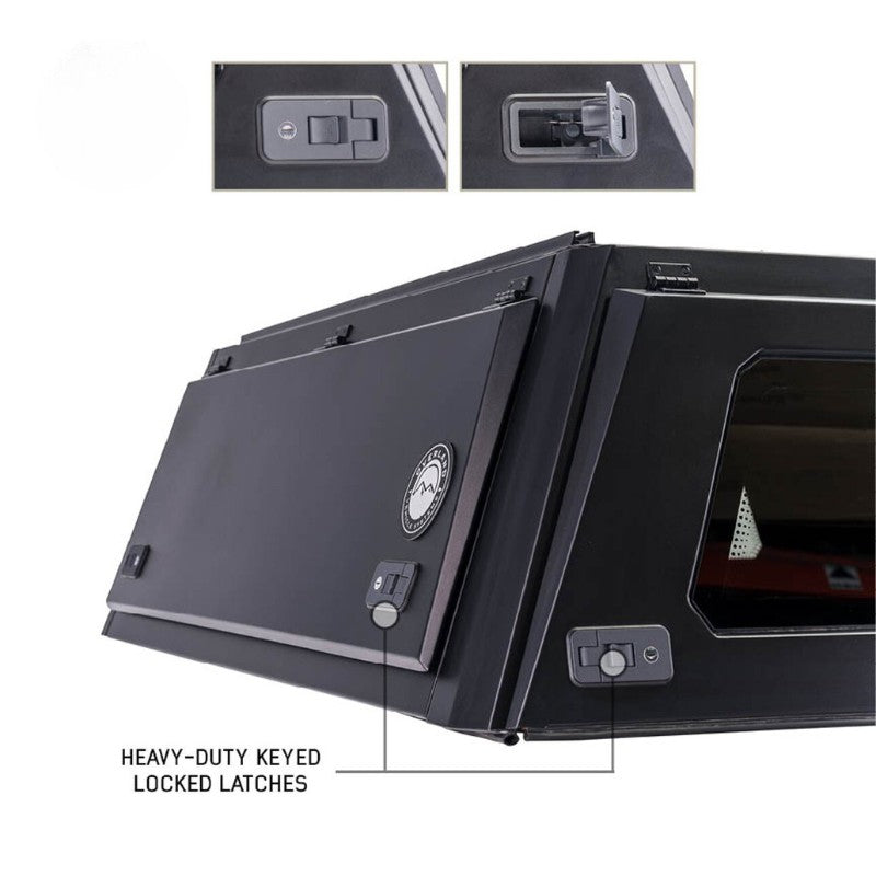 OVS Expedition Truck Cap For 2019-2023 Ford Ranger 5 Ft Bed - 70100006