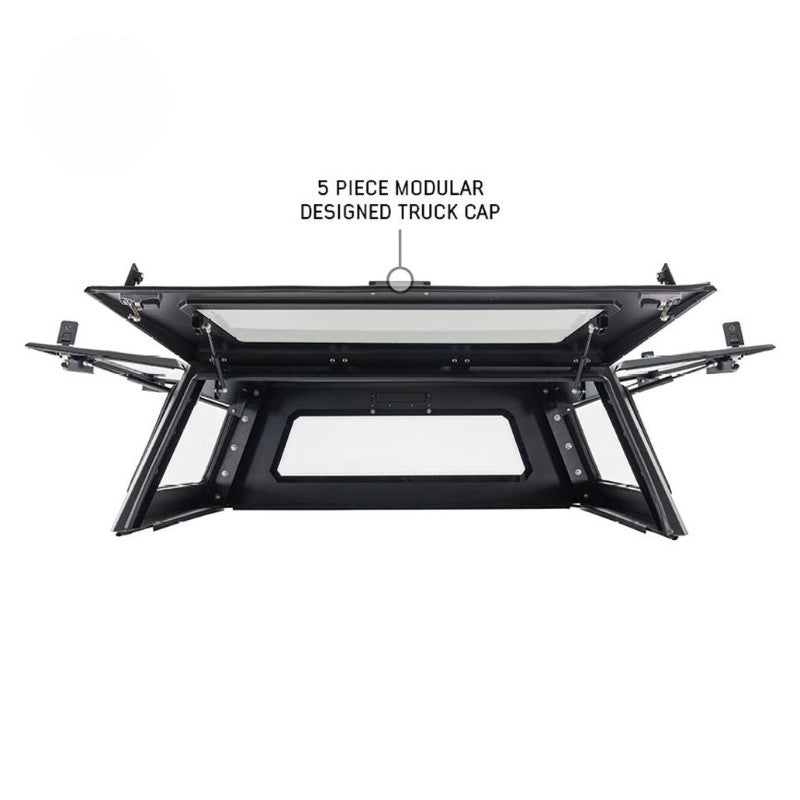 OVS Expedition Truck Cap For 2019-2023 Ford Ranger 5 Ft Bed - 70100006