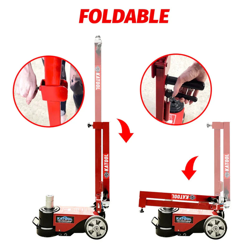 Katool KT-J80T 80 Ton Floor Jack Pneumatic Hydraulic Jack Car Truck Lift